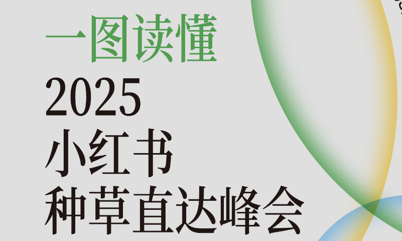 一图读懂|2025小红书种草直达峰会 一图读懂|2025小红书种草直达峰会